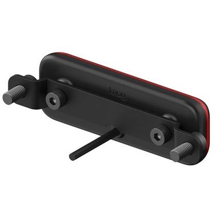 Knog Blinder E Commuter R50 Bicycle Rear Light - red LED - black
