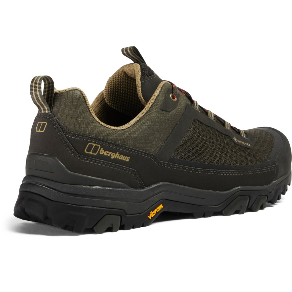 Berghaus Ground Attack Active Gore-Tex Shoes Men - Peat/Forest Night/Aloe/Poincia