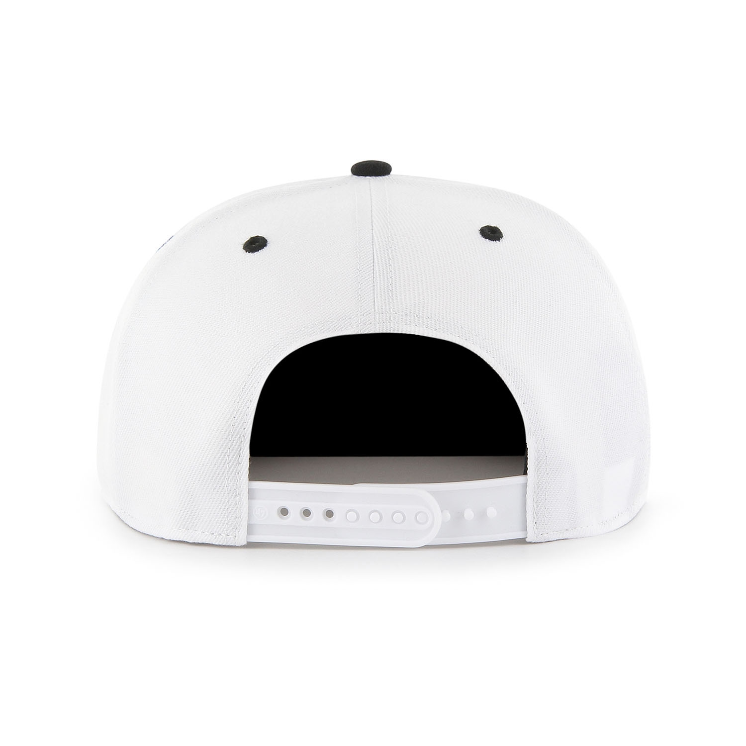 Boston Bruins Pop Script Crosstown '47 Captain Snapback NHL Cap White