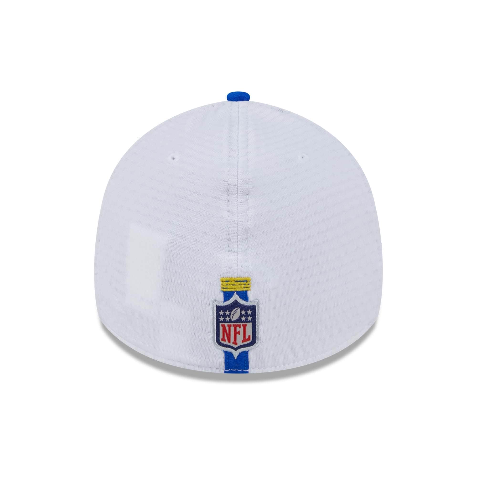 Los Angeles Rams 2024 NFL Training Camp New Era 39THIRTY Flex Cap White