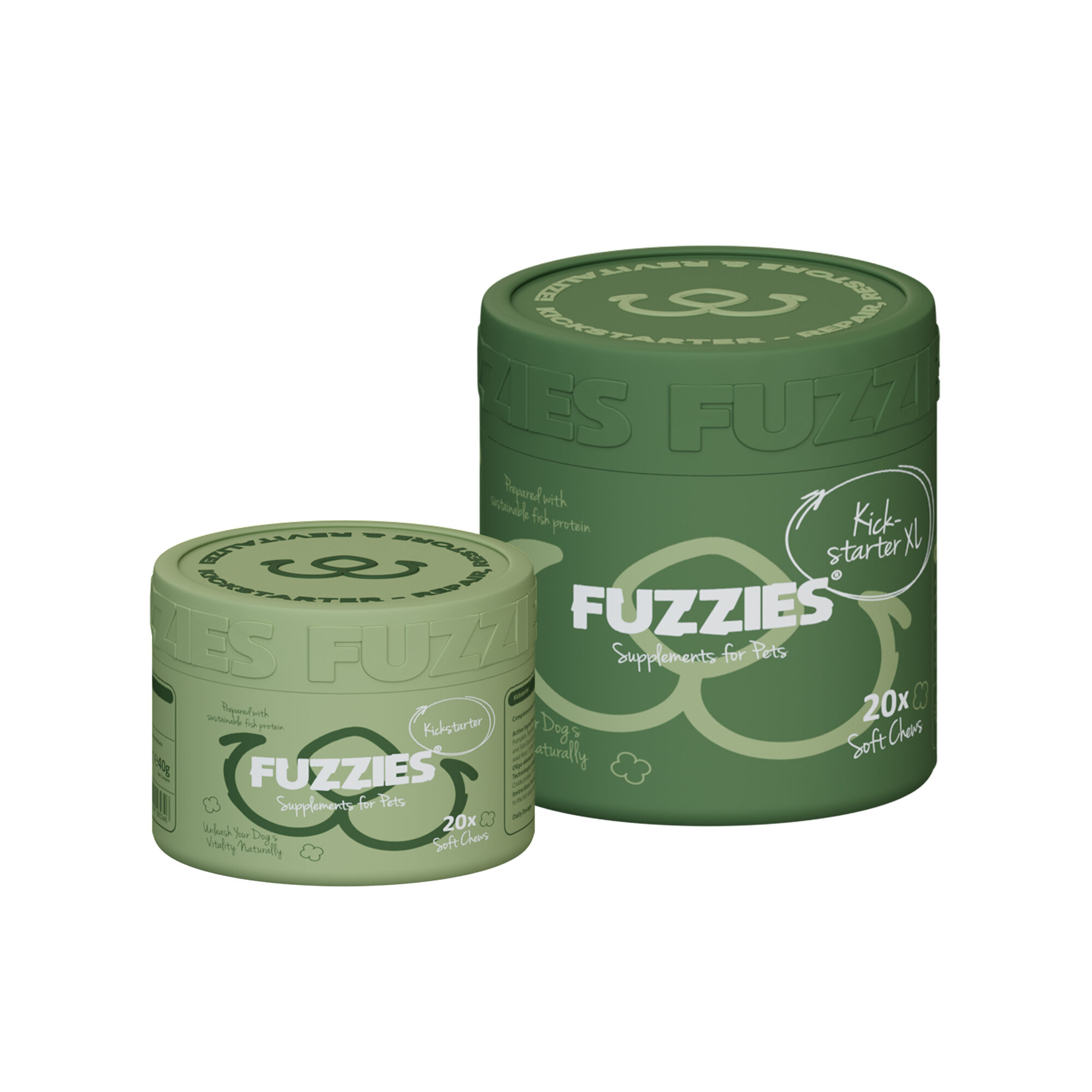 Fuzzies Kickstarter < 20 kg - 20 pieces