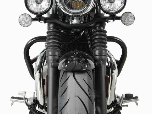 Hepco & Becker Twinlight (road) lights with bracket and cable - blackTRIUMPH 1200 BONNEVILLE 1200 SPEEDMASTER - 2018 - 2025Ref: Hbe00531A / 4007572 00 01