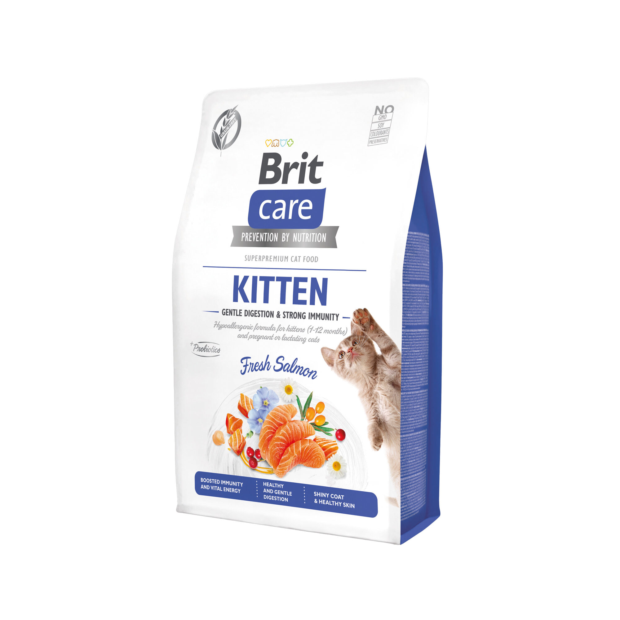 Brit Care - Grain Free Kitten - Gentle Digestion & Strong Immunity - 7 kg