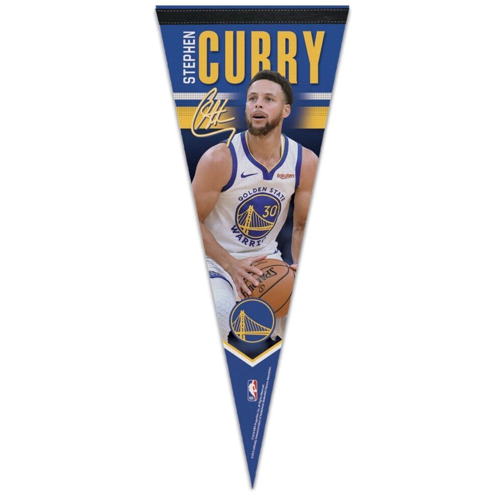 Steph Curry Golden State Warriors Premium NBA Pennant