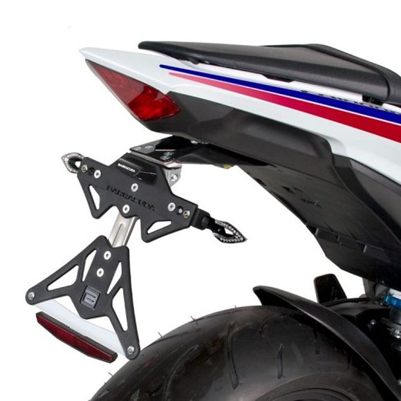 Barracuda Black License Plate Holder - BlackRef: bar0274 / hn1104-bn