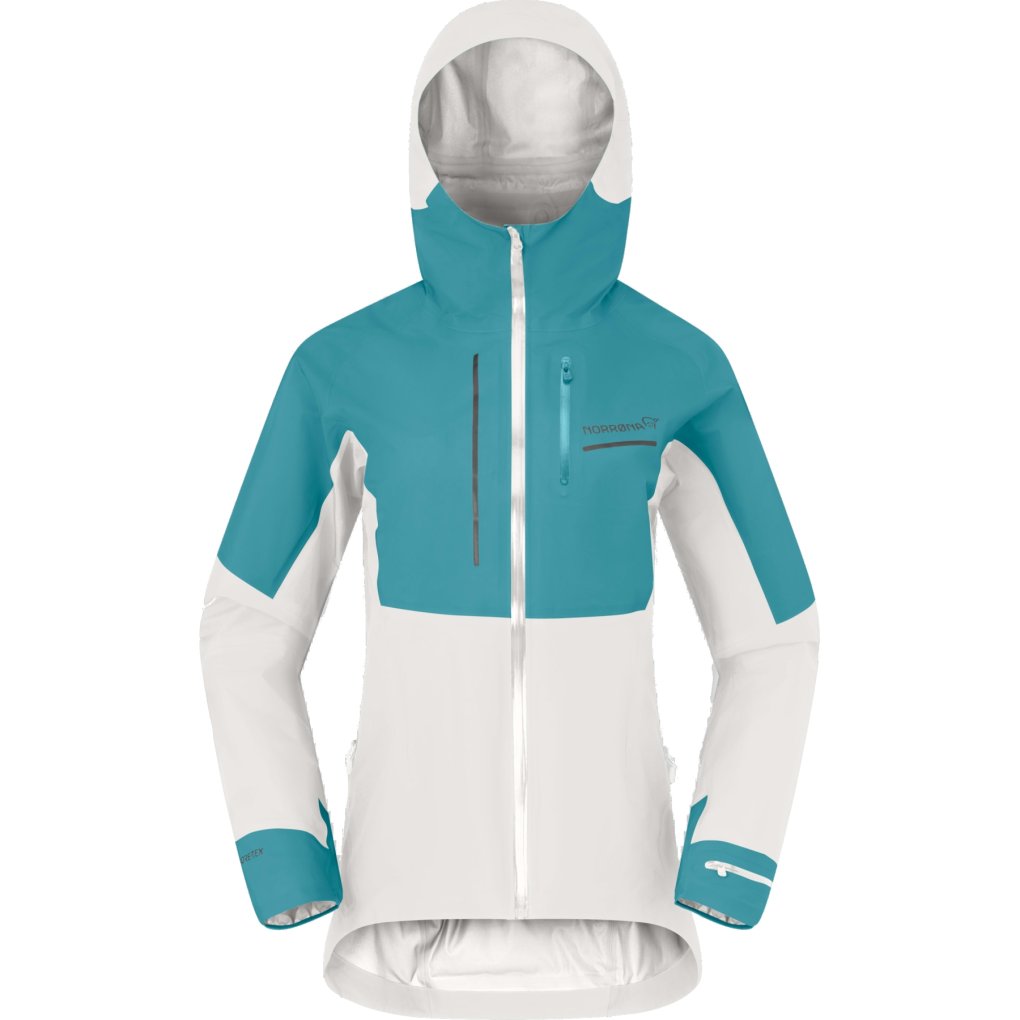 Norrona senja Gore-Tex Jacket Women - Brittany Blue/Snow White