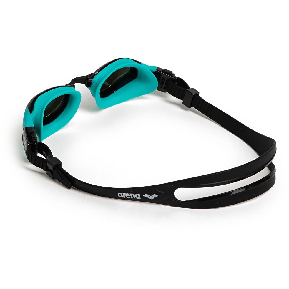 arena Cobra Tri Swipe Mirror Swimming Goggles - Emerald/Peacock