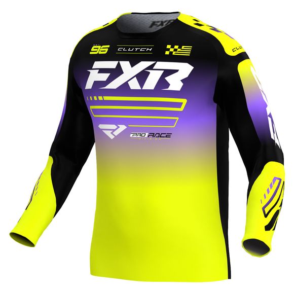 FXR CLUTCH 2026 cross jersey - Black / PurpleRef: FXR1697