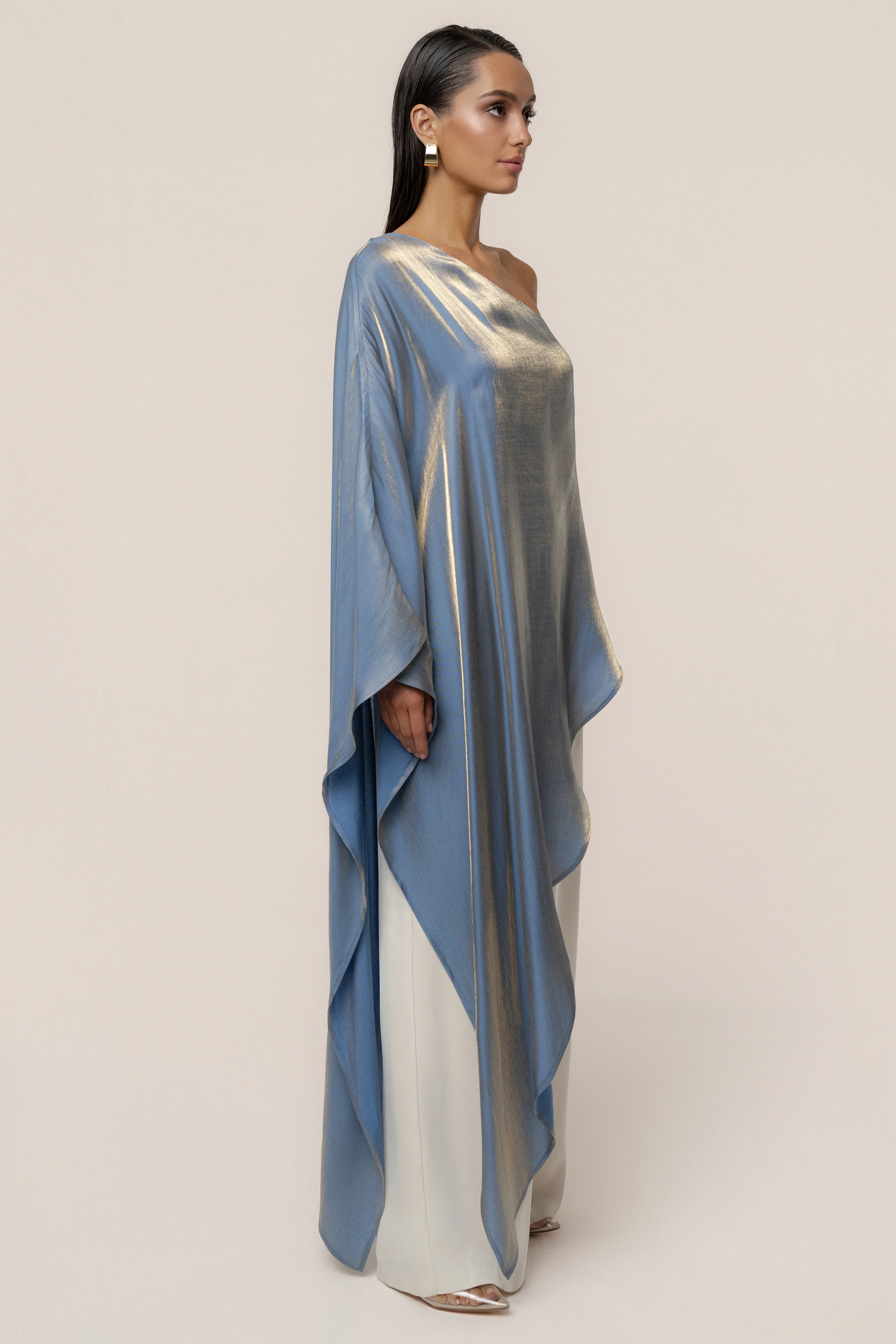 Blue Cher Iridescent Top
