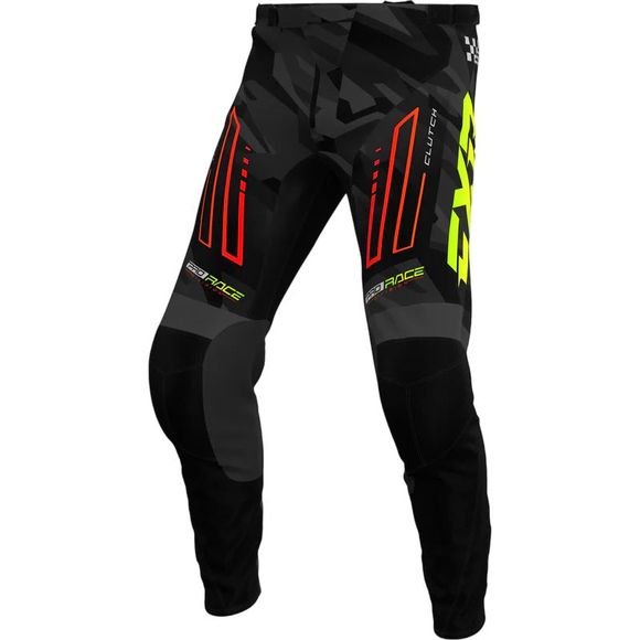FXR CLUTCH MX 25 2026 cross pants - Black / YellowRef: FXR0854