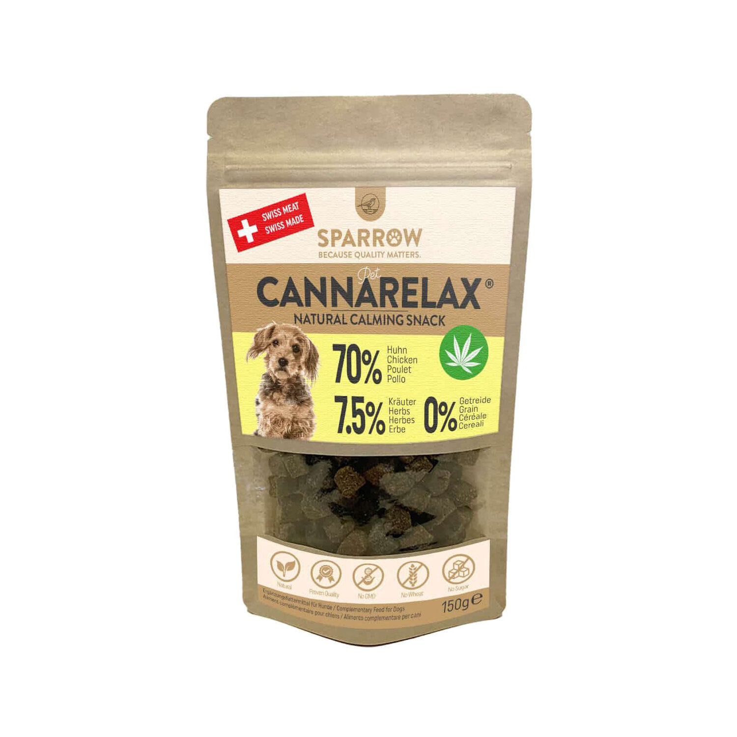 SPARROW Pet CannaRelax Snacks - 200g
