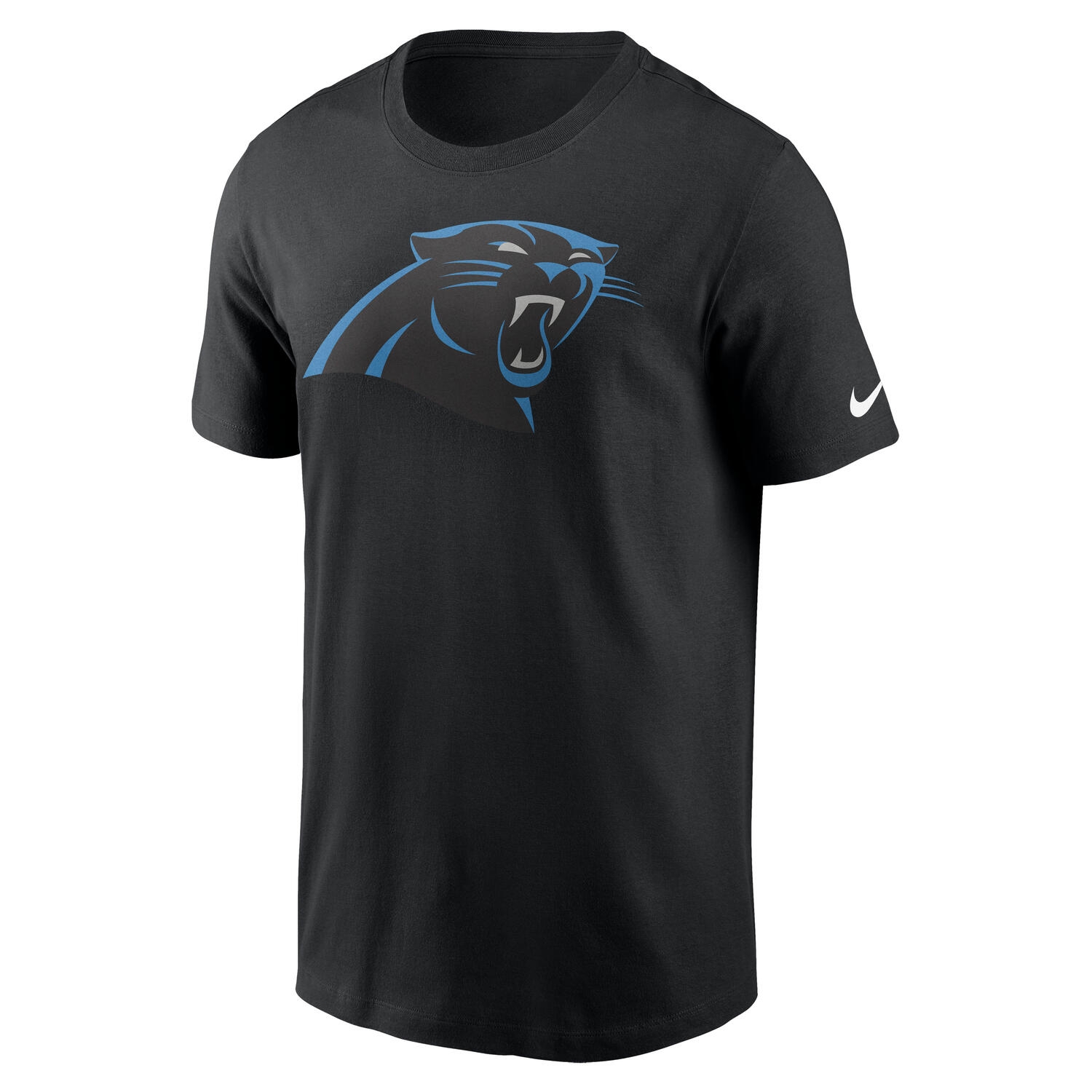 Carolina Panthers Nike Essential Logo NFL T-Shirt Black