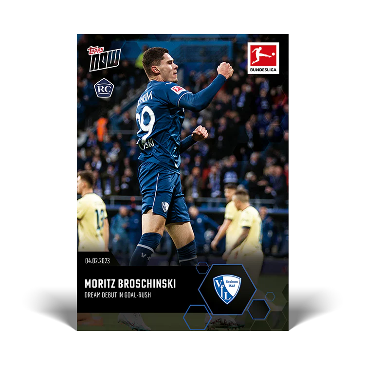 Topps UK - Dream debut in goal-rush - Bundesliga TOPPS NOW® Card #129