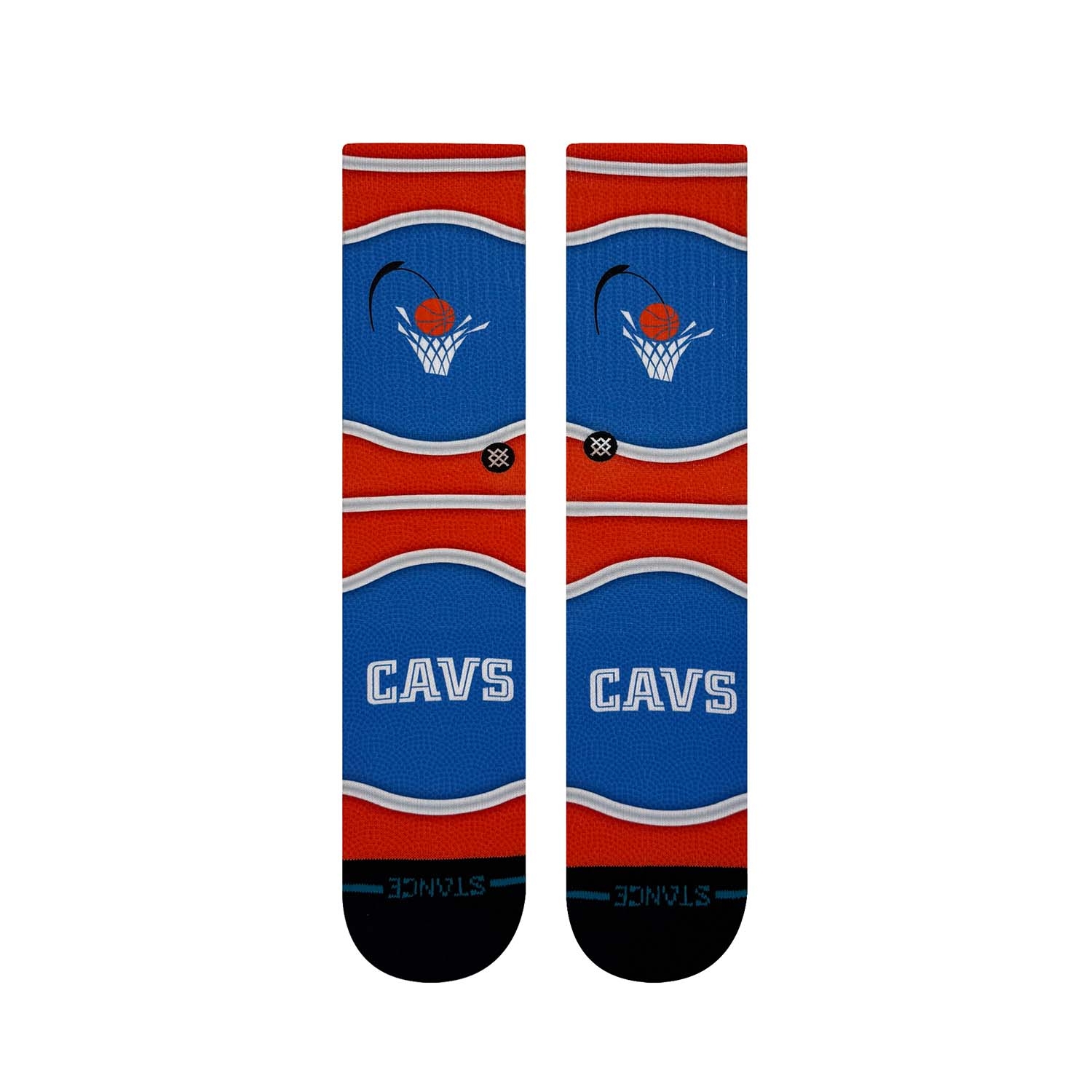 Cleveland Cavaliers Classic Mini Ball Stance Crew Socks