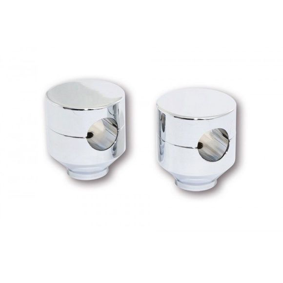 Pontet de guidon Highsider RISER PISTON Universel - GrisRef : HGI0134