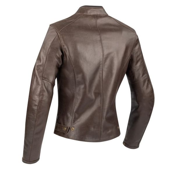 Blouson Moto Segura LADY LAXEY - MarronRef : SG1379-C158