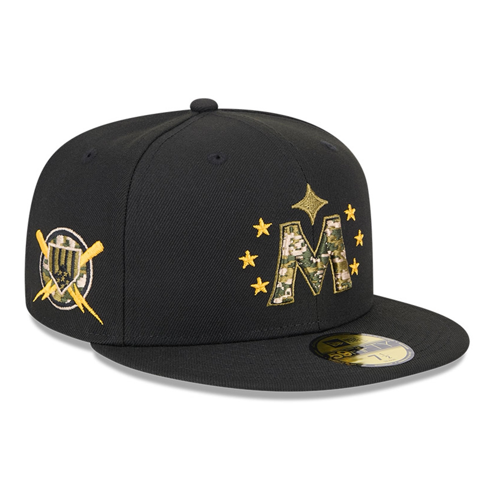 Minnesota Twins 2024 MLB Authentic Armed Forces New Era 59FIFTY Fitted Cap