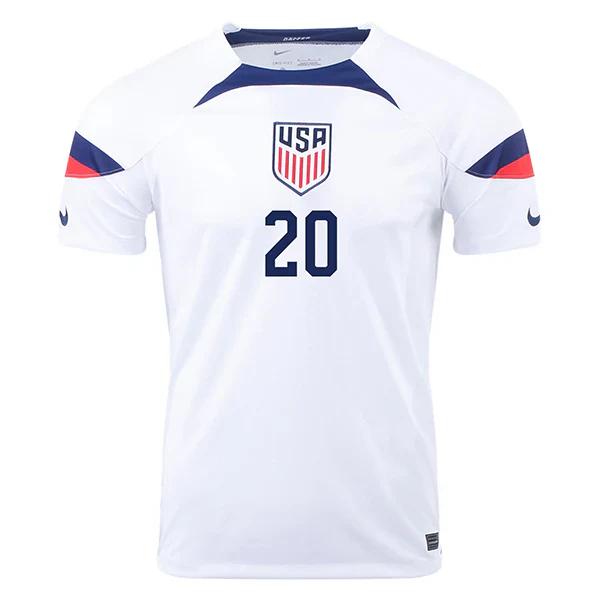 United States Balogun Home Jersey 22/23 (White/Loyal Blue)