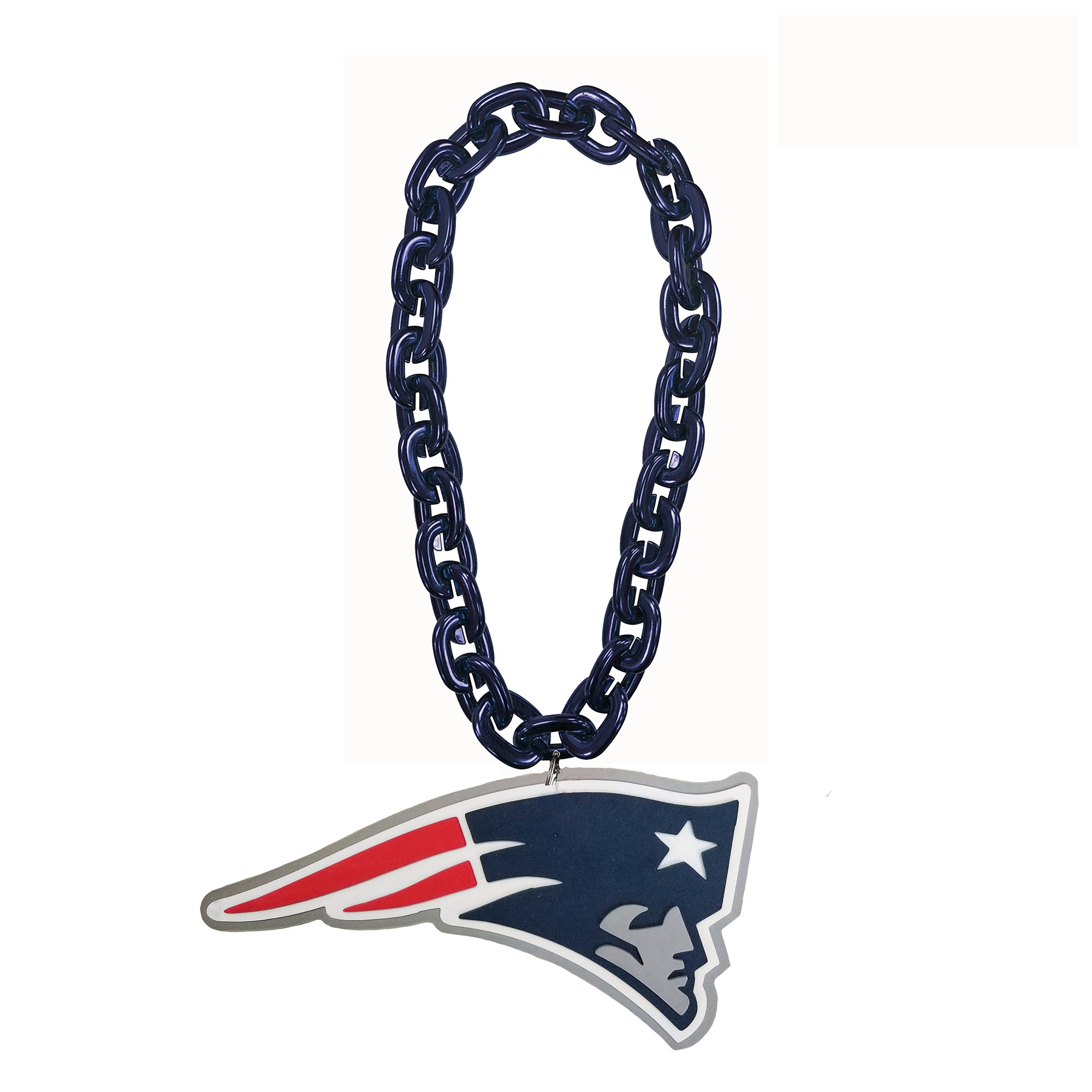 New England Patriots Big Logo NFL Fan Chain