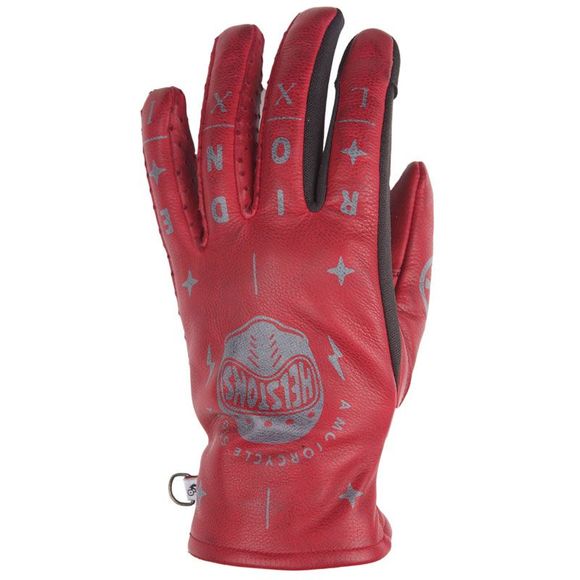 Helstons GRAFIC HELMET AIR Gloves - RedRef: HS0883