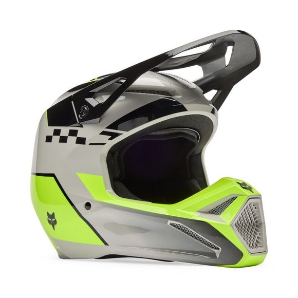 Cross Fox Helmet V1 Collect 2025 - Gray / YellowRef: FX6237