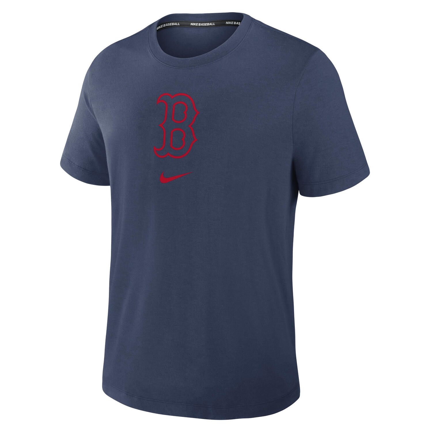 Boston Red Sox Early Work 2025 MLB Authentic Nike Tri-Blend T-Shirt Navy