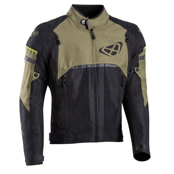 Blouson Moto Ixon ALLROAD - Noir / VertRef : IX1518-C135