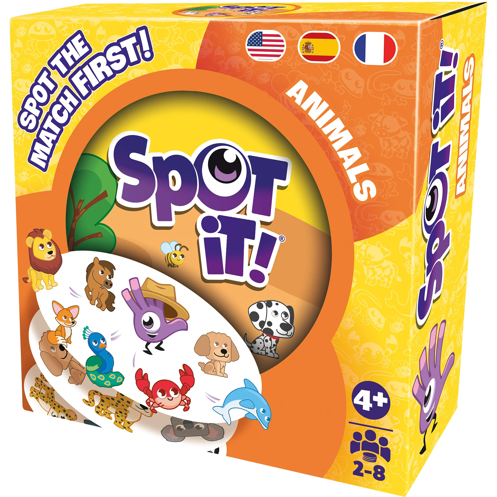 Spot it! Animals (Eco sleeve)