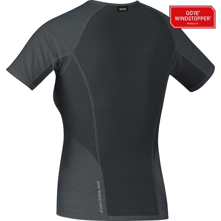 GOREWEAR GORE® WINDSTOPPER® Base Layer Shirt Women - black 9900