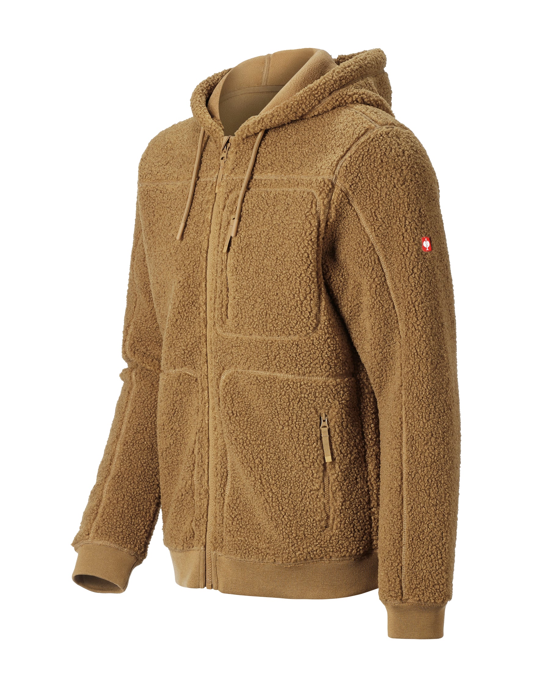 Hooded Sherpa Fleece Jacket e.s.e:pic