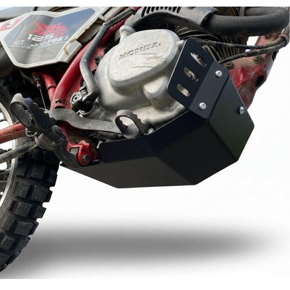 Motoboxer Aluminum Engine Guard - BlackHONDA 125 XL 125 S (L125S) - 1979 - 1987Ref: MTB0014