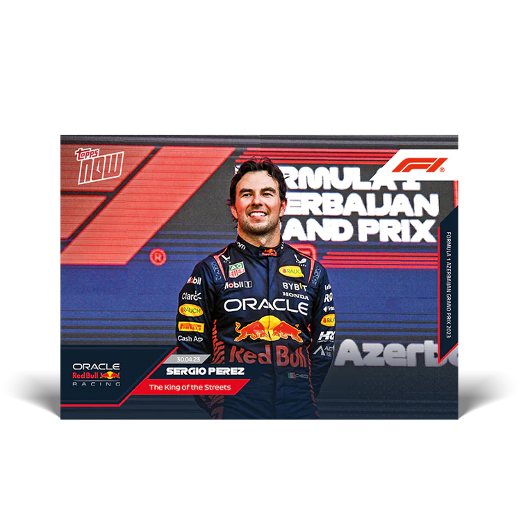 Topps UK - The King of the Streets - F1 TOPPS NOW® Card #010