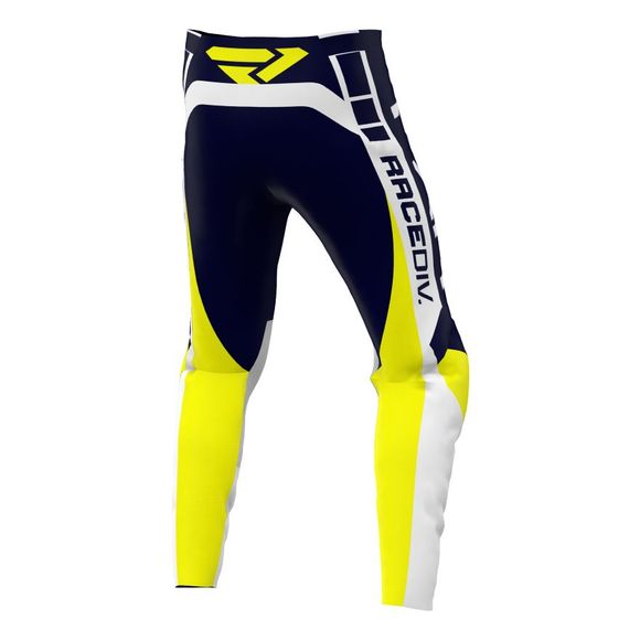 Pantalon cross FXR CLUTCH PRO MIDNIGHT/WHITE/YELLOW ENFANT - Noir / JauneRef : FXR0210