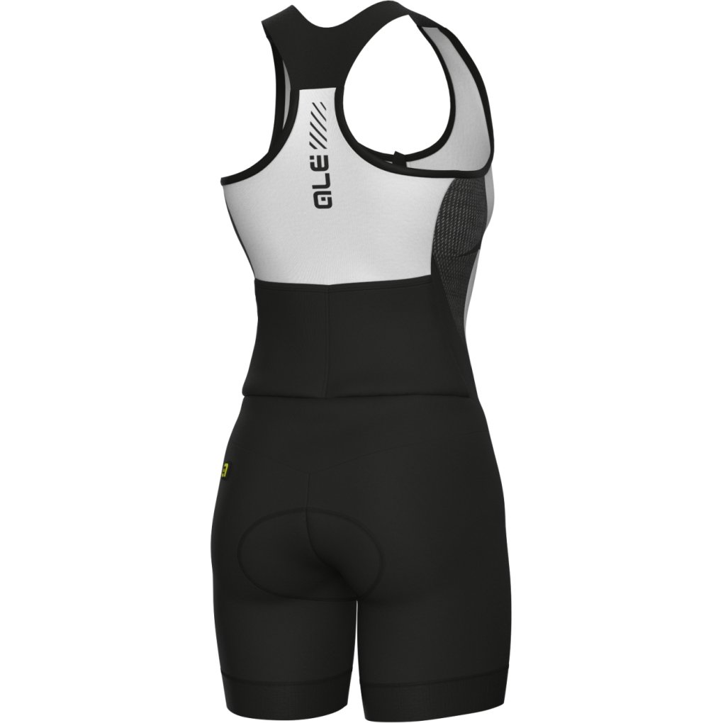 Alé PRAGMA Sleeveless Color Block Skinsuit Women - white