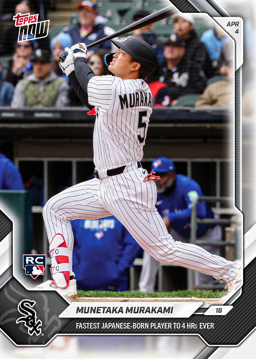 Munetaka Murakami - 2026 MLB Topps NOW® - Card 52 - PR: 5138