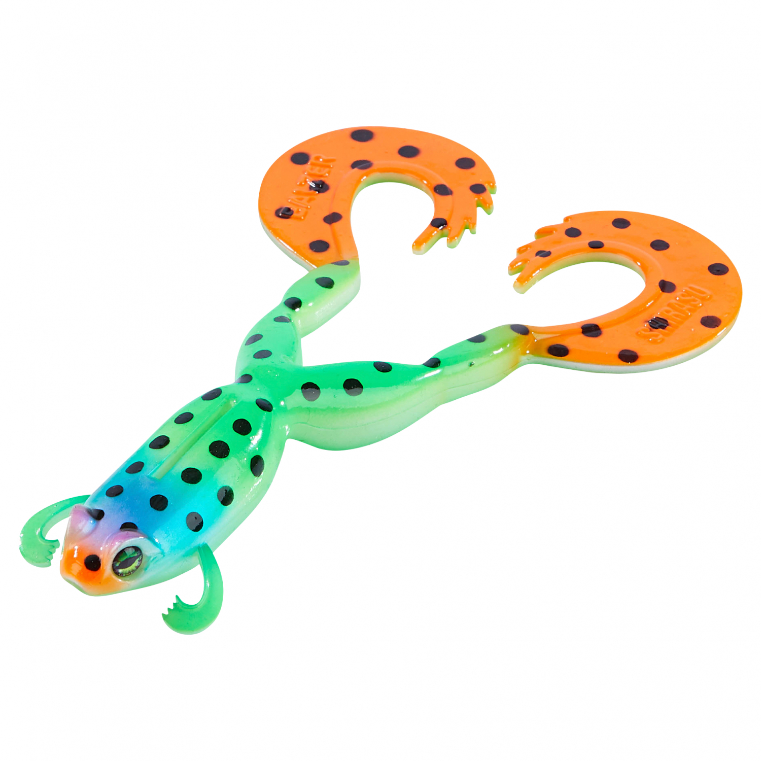 Shirasu Rubber Frogs Clone Frog (Spicy Rainbow)