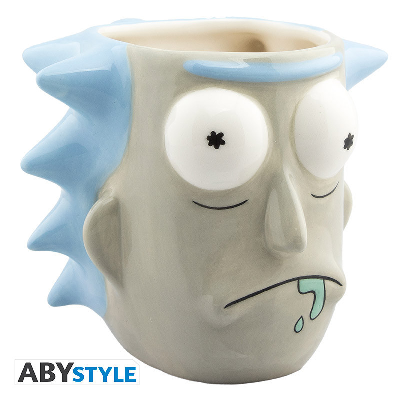 RICK AND MORTY - Mug 3D - Rick Sanchez x2
