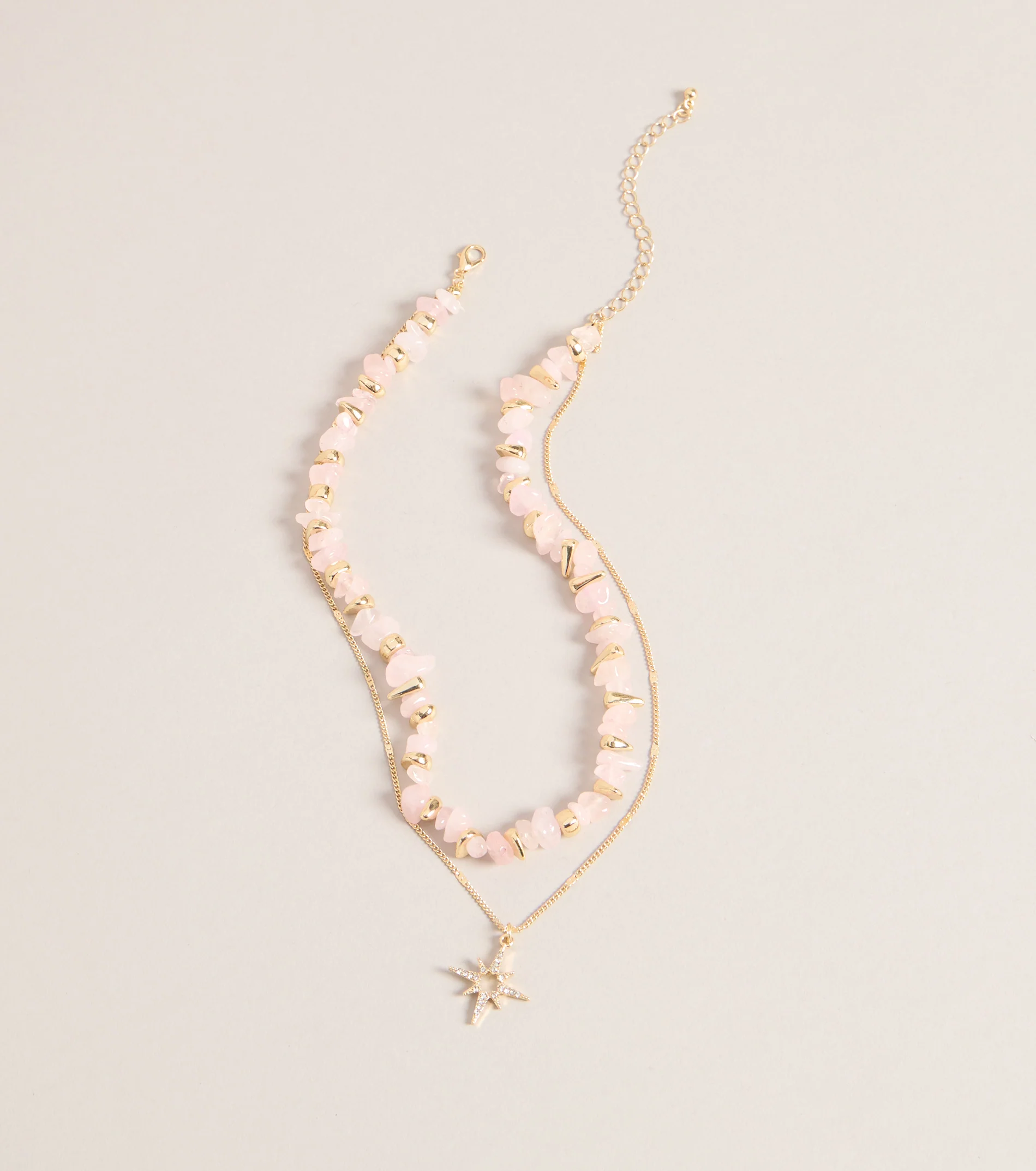 Catch The Light Charm Layered Necklace