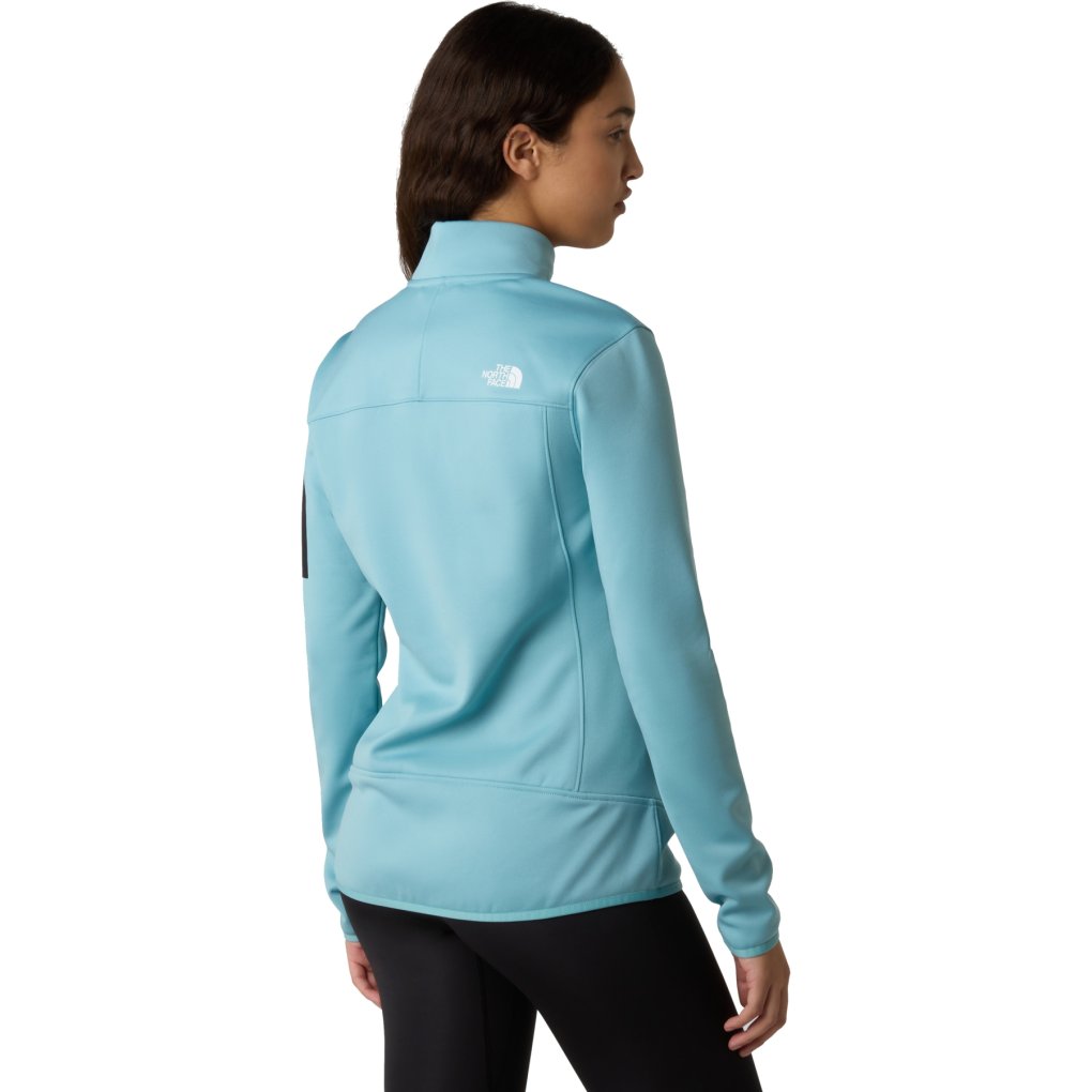 The North Face Mistyescape Fleece Jacket Women - Blue Eclipse/TNF Black