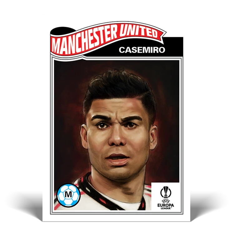 Topps UK - UCC Living Set Card #551 - Casemiro