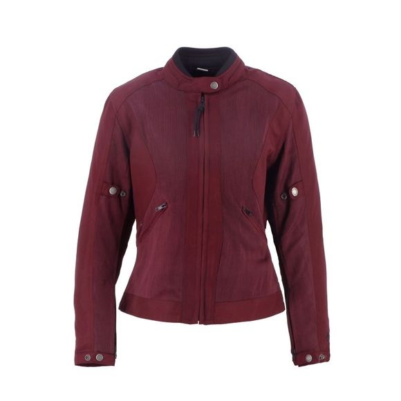 Helstons STONER EVO AIR GIRL Motorcycle Jacket - RedRef: HS1264