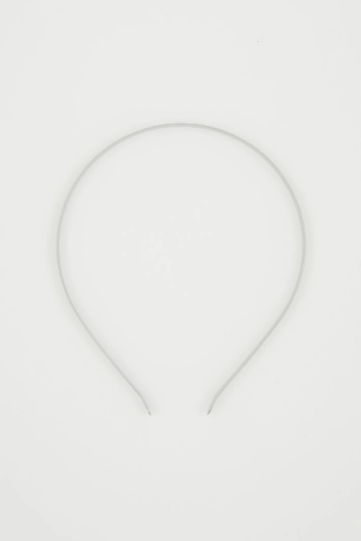 Metal headband - SILVER