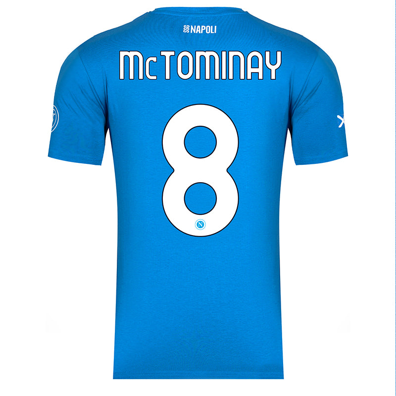 SSC Napoli Royal Blue Scott McTominay T-Shirt