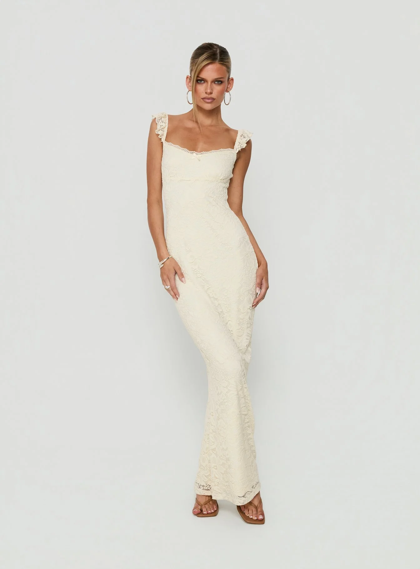 Beacall Maxi Dress Lemon