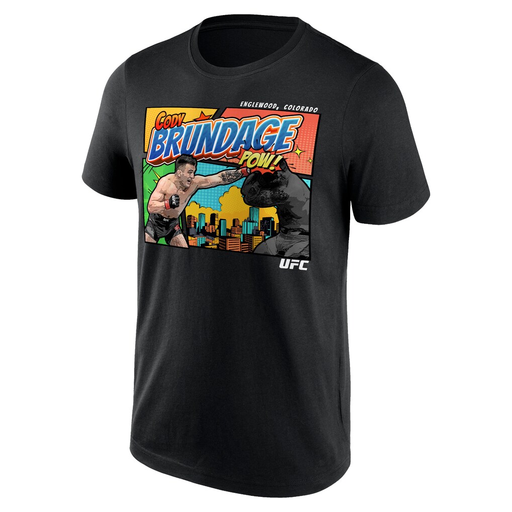 UFC Cody Brundage Comic Book T-Shirt - Black - Mens