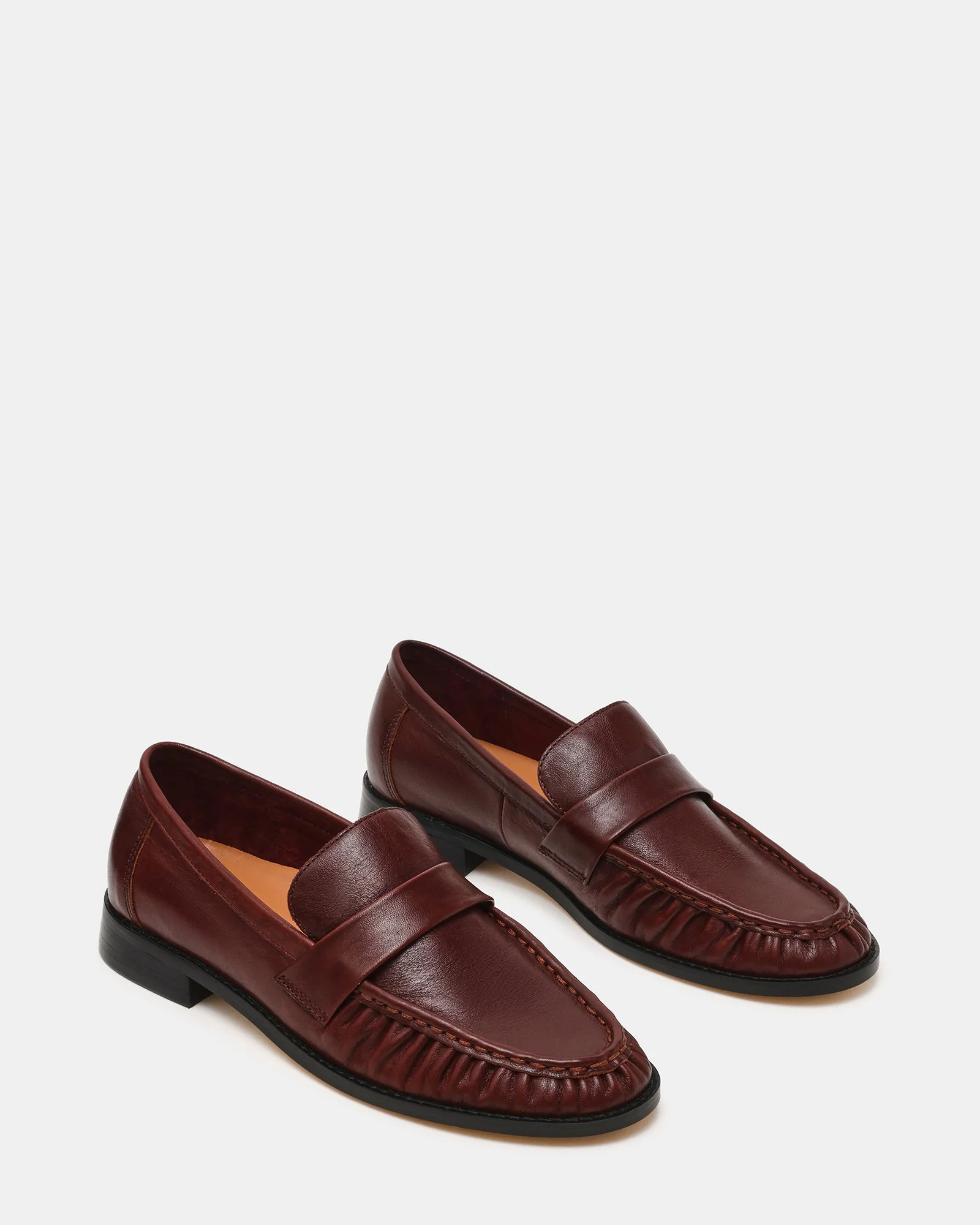 Ronie Mahogany Leather