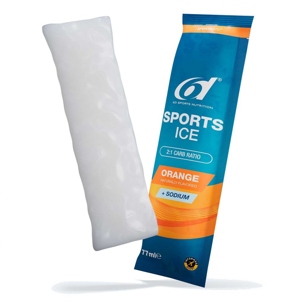 6d Sports Nutrition Sports Ice - freezable Carbohydrate Gel - 77ml