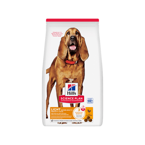 Hill's Science Plan Medium - Mature Adult 7+ - Light - Chicken - 14 kg