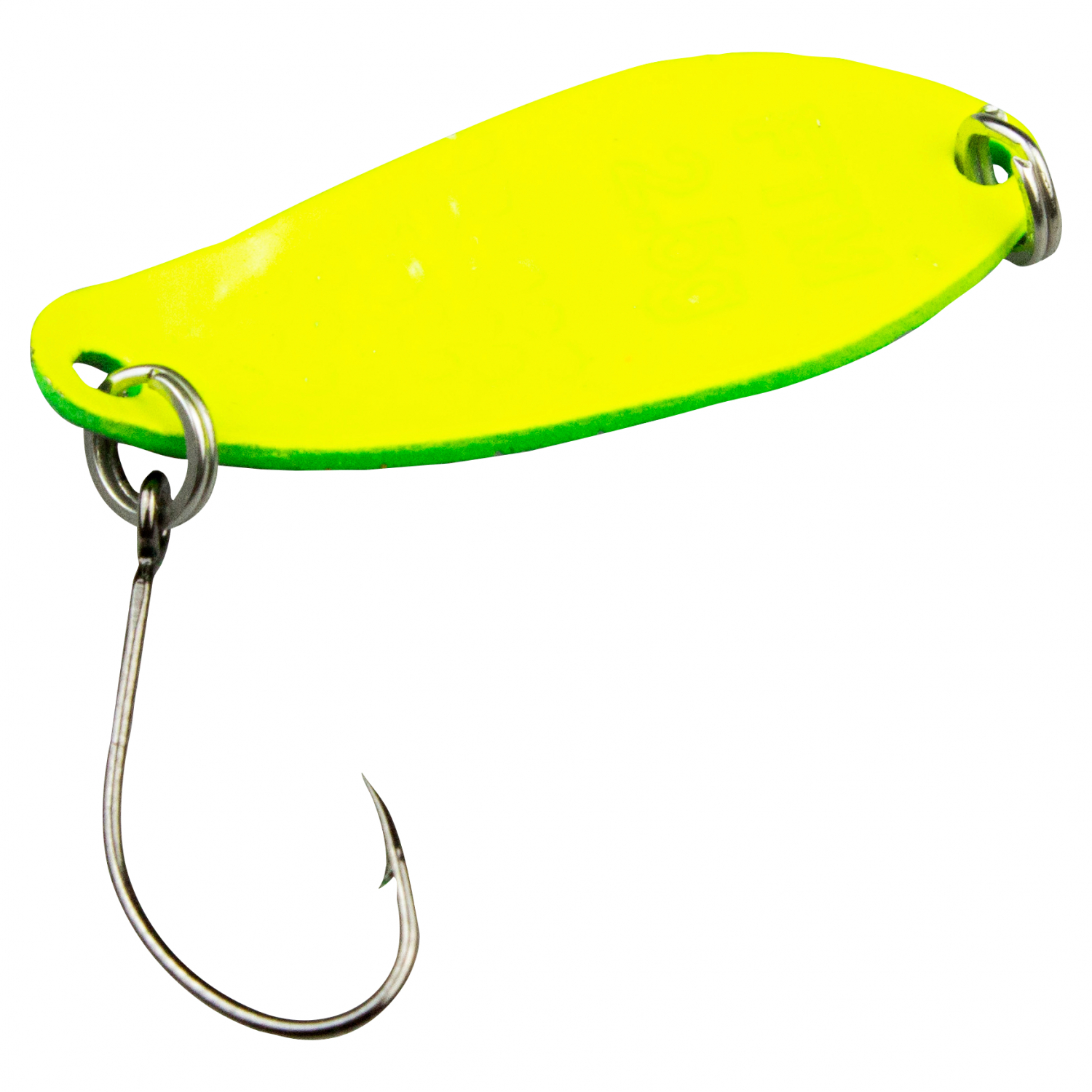 FTM Trout Spoon Dragon (2,5 g, Black\/Green, Yellow UV)