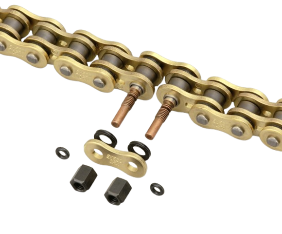 EK CHAIN 520SRX2 QX-Ring 520 Motorcycle Chain UniversalRef: Ekc00563A / 1129892002